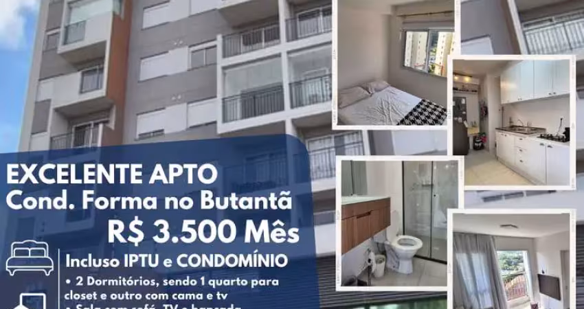 Apartamento com 2 quartos para alugar na Rua Valson Lopes, Vila Butantã, São Paulo