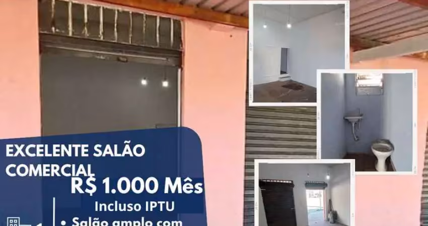 Sala comercial com 1 sala para alugar na Estrada Portão Honda, Jardim Revista, Suzano