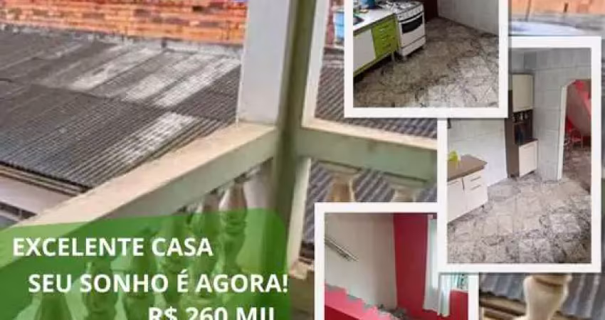Casa para venda em suzano, recanto são josé, 3 dormitórios, 1 banheiro