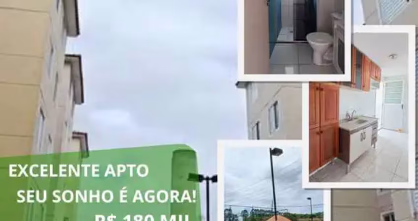 Apartamento para venda em mogi das cruzes, jundiapeba, 2 dormitórios, 1 banheiro, 1 vaga