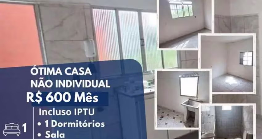 Casa com 1 quarto para alugar na Rua Daiji Hirabayashi, Jardim do Bosque, Suzano