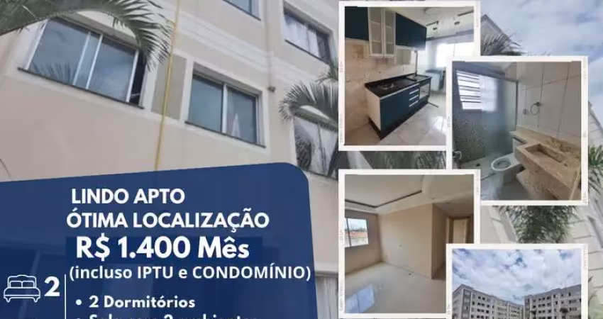 Apartamento para locação em suzano, vila urupes, 2 dormitórios, 1 banheiro, 1 vaga