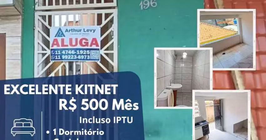 Kitnet / Stúdio para alugar na Rua Yoshio Takahashi, Jardim Leblon, Suzano