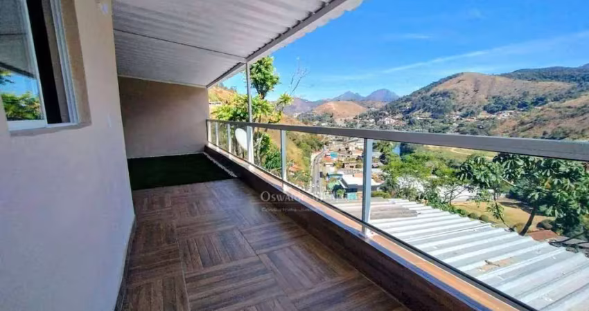 Casa com 2 dormitórios para alugar, 70 m² por r$ 2.300,00/mês - itaipava - petrópolis/rj