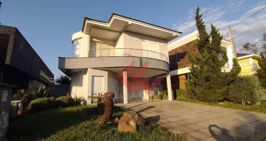 Casa com 3 dormitórios para alugar, 240 m² por r$ 16.397,80/mês - alphaville - gravataí/rs