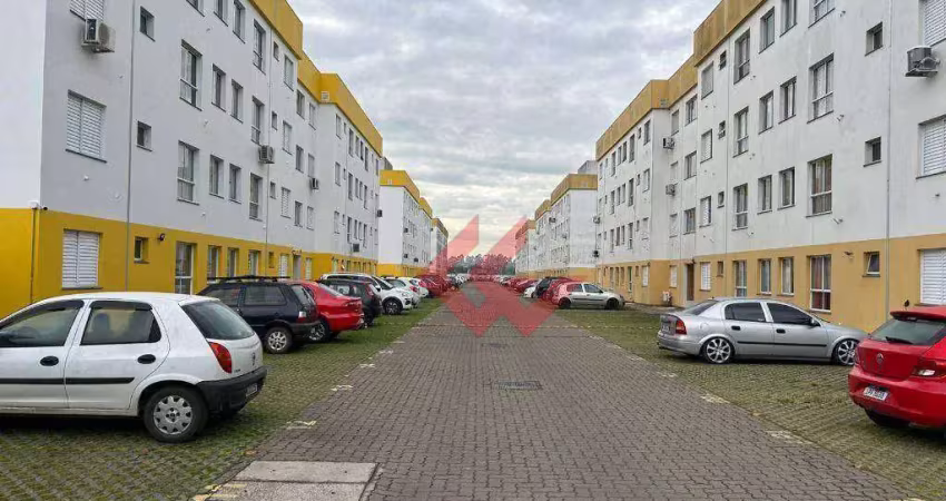 Apartamento com 1 dormitório à venda, 44 m² por r$ 149.000,00 - caça e pesca - gravataí/rs