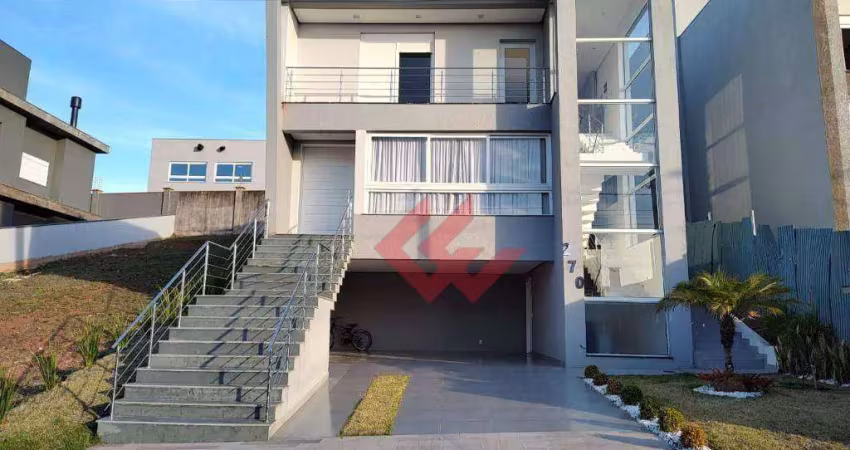 Sobrado com 3 dormitórios, 323 m² - venda por r$ 2.500.000,00 ou aluguel por r$ 15.900,00/mês - alphaville - gravataí/rs