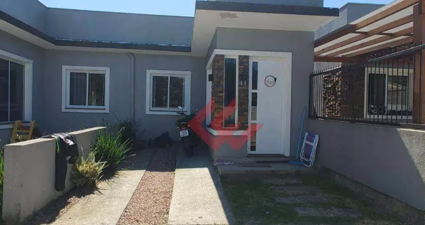 Casa com 2 dormitórios à venda, 47 m² por r$ 265.000,00 - santa cruz - gravataí/rs