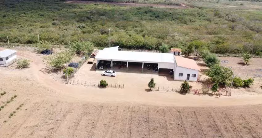 Fazendo com 50 hectares estrutura e rica em água desmatada