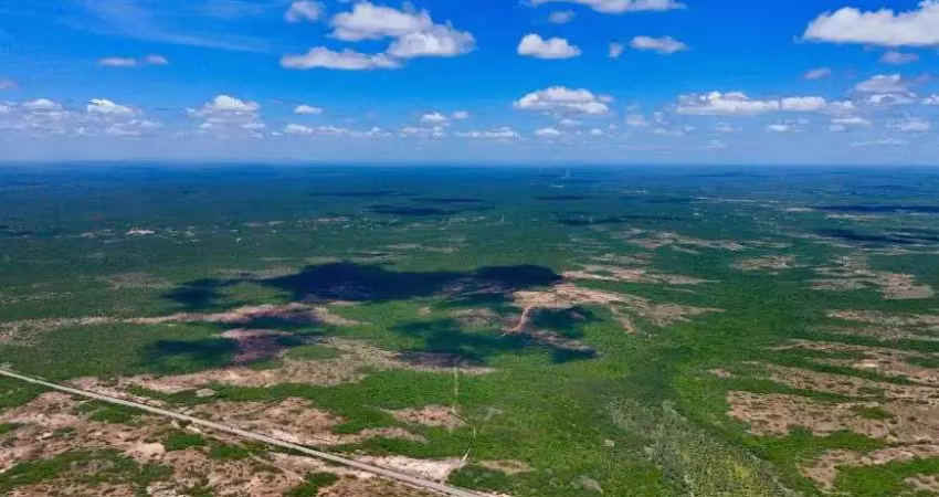 Fazenda com 988 hectares na região de macau-rn 100% plana com 5 km de frente para br406