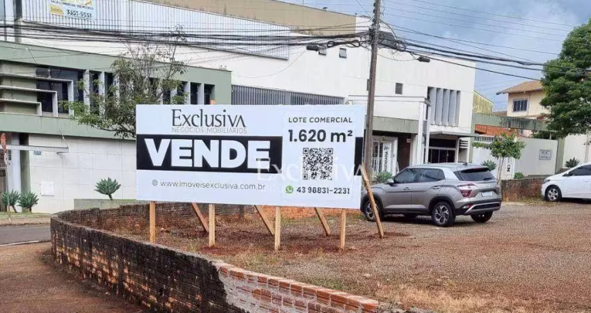 Terreno comercial à venda na Avenida Celso Garcia Cid, Vila Siam, Londrina