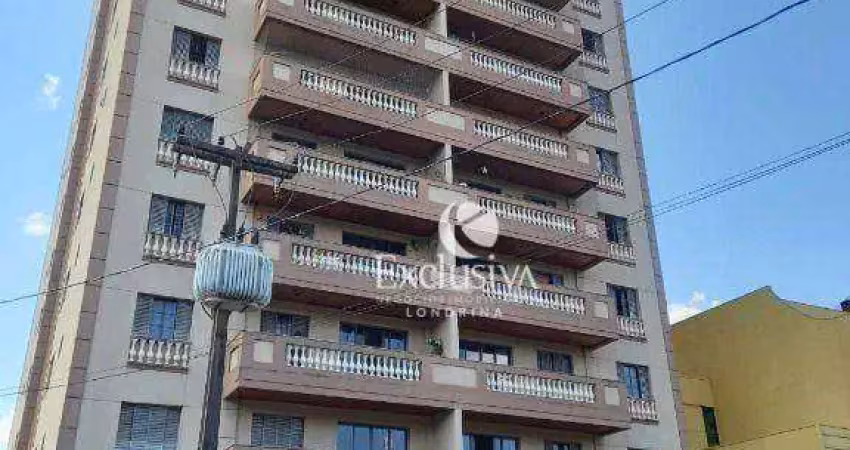 Apartamento com 3 quartos à venda, 110 m²- edifício inconfidência - londrina/pr