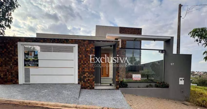 Casa com 3 quartos à venda, 189 m² - jardim moriá - rolândia/pr