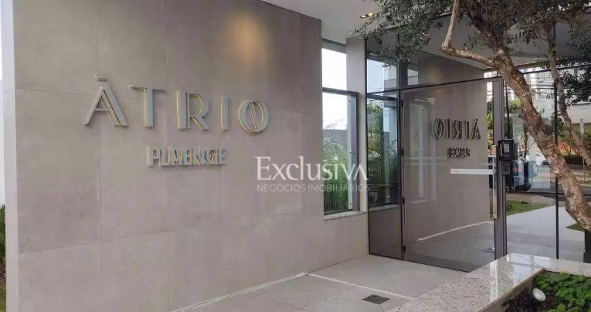 Apartamento com 3 dormitórios à venda, 185 m² - edifício átrio, gleba palhano - londrina/pr
