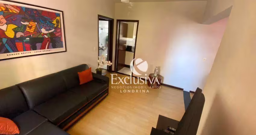 Apartamento com 3 dormitórios à venda, 109 m² - edifício marchezine - londrina/pr