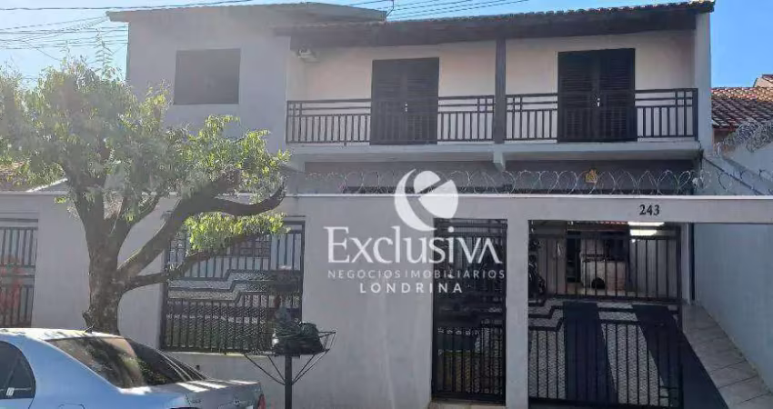 Sobrado com 5 quartos à venda, 220 m² - santa mônica - londrina/pr
