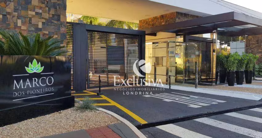 Apartamento com 2 quartos à venda, 50 m² - edifício residencial marco dos pioneiros - londrina/pr