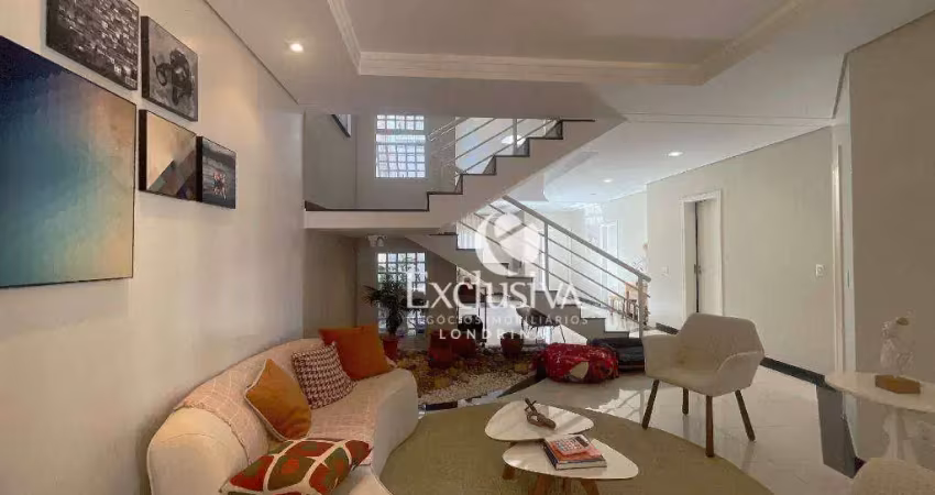 Sobrado com 4 quartos à venda, 290 m² - vila fujita - londrina/pr