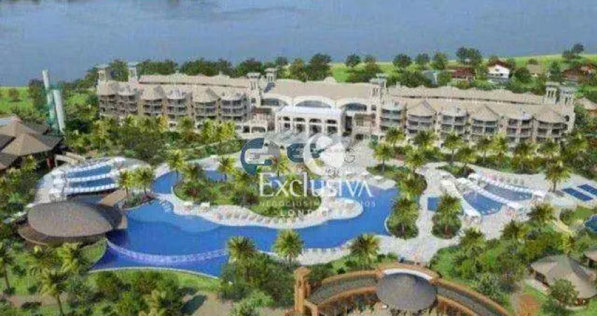 Apartamento com 1 quartos  à venda, 41 m² - residence club at the hard rock hotel ilha do sol - sertaneja/pr