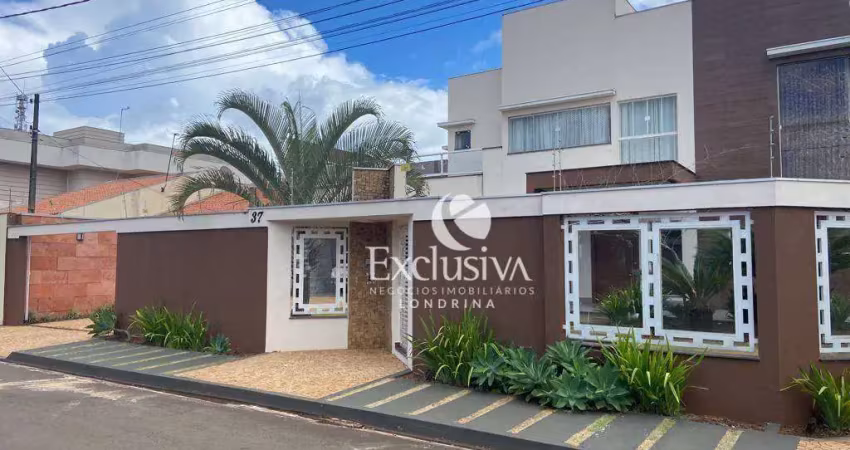 Sobrado com 4 quartos à venda, 500 m² - condomínio residencial park solaris - rolândia/pr