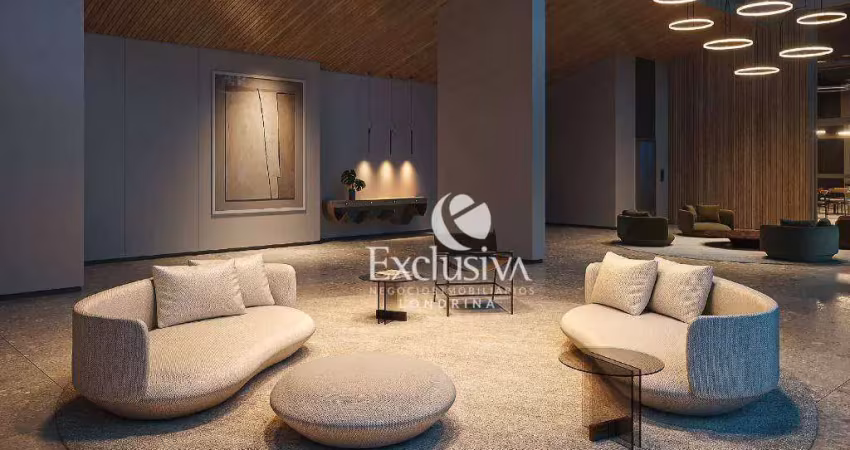 Apartamento com 3 dormitórios à venda, 195 m²- edifício aura, residencial do lago - londrina/pr