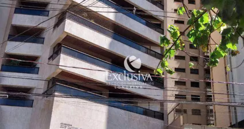 Apartamento com 3 quartos à venda, 414 m²  - centro - londrina/pr