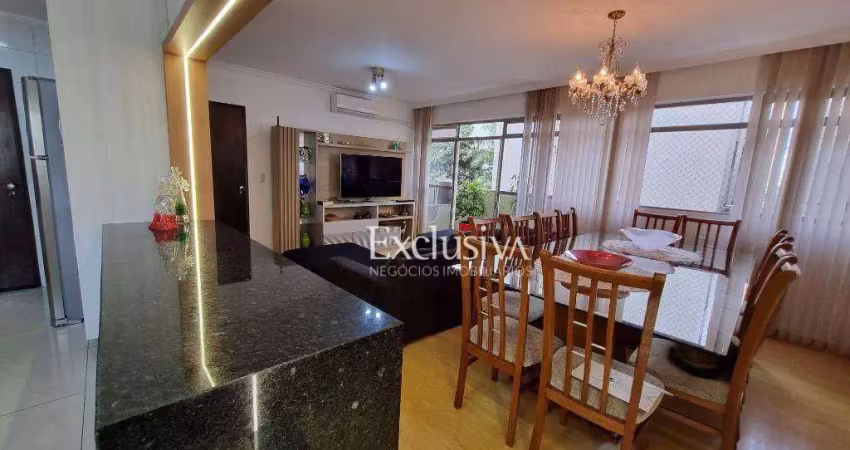 Apartamento com 3 dormitórios à venda, 123 m² - centro - londrina/pr