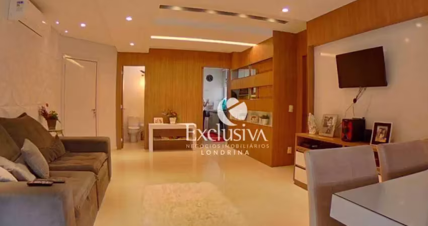 Apartamento com 3 quartos à venda, 110 m² - edifício vert residence - londrina/pr