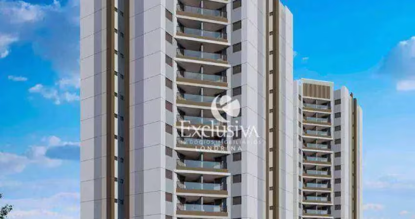 Apartamento com 3 quartos à venda, 86 m² - centro - londrina/pr