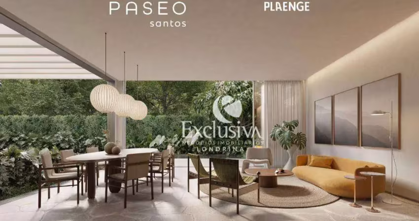 Apartamento com 3 quartos à venda, 204 m² - paseo santos, centro - londrina/pr