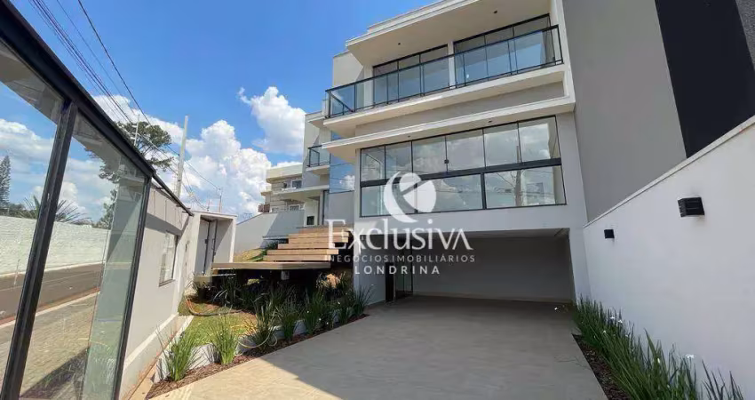 Sobrado com 3 quartos à venda, 203 m² - universitário - londrina/pr