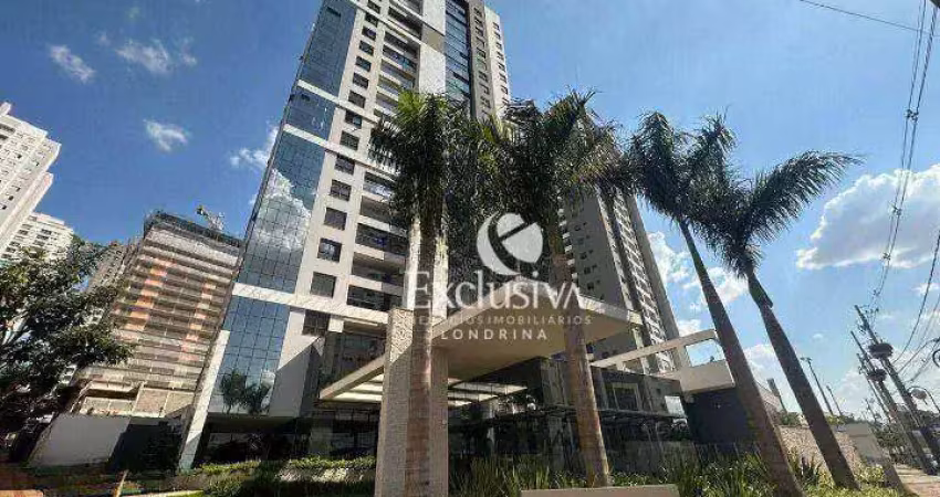 Apartamento com 3 quartos  à venda, 155 m² - gleba palhano - londrina/pr