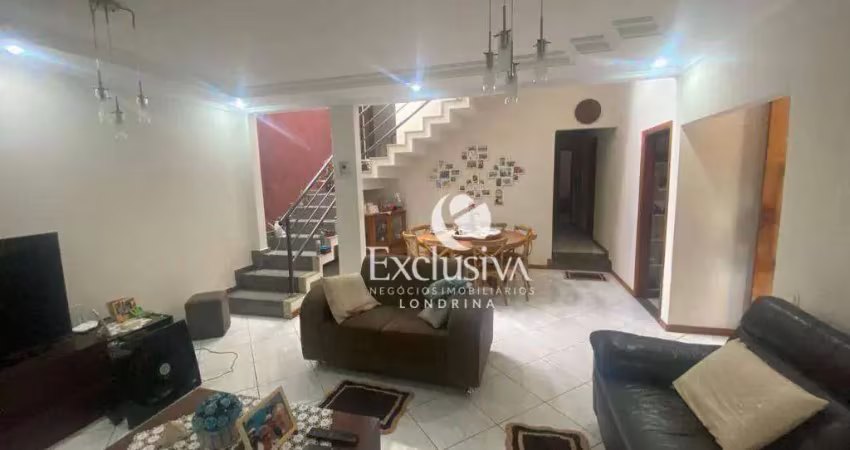 Sobrado com 5 quartos à venda, 300 m² - condomínio kingston park - parque jamaica - londrina/pr