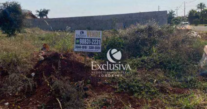 Terreno à venda, 800 m²  - granville parque residencial - londrina/pr
