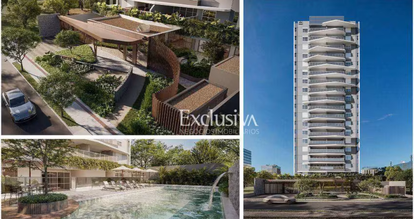Apartamento com 3 dormitórios à venda, 154 m² - zahra, nova prochet - londrina/pr