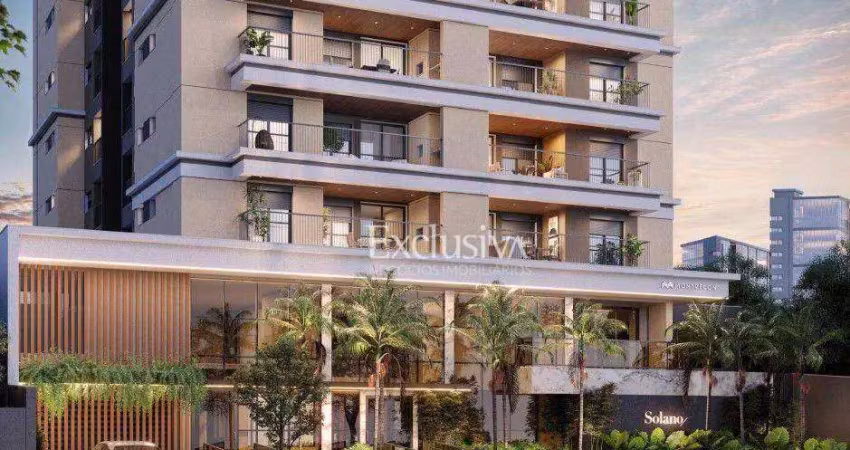 Apartamento com 3 dormitórios à venda, 116 m² - edifício solano, centro - londrina/pr