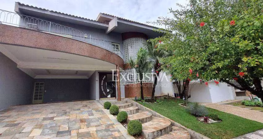 Sobrado com 2 dormitórios para alugar, 480 m² - terras de santana ii - londrina/pr