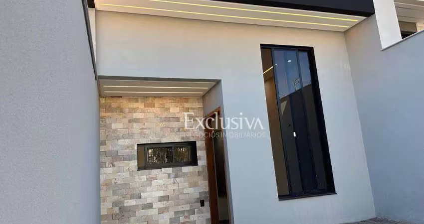 Casa com 3 dormitórios à venda, 80 m² - tauá - londrina/pr