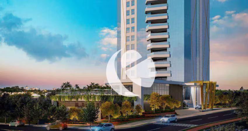 Apartamento com 4 dormitórios à venda, 427 m² - edifício wave, bela suíça - londrina/pr