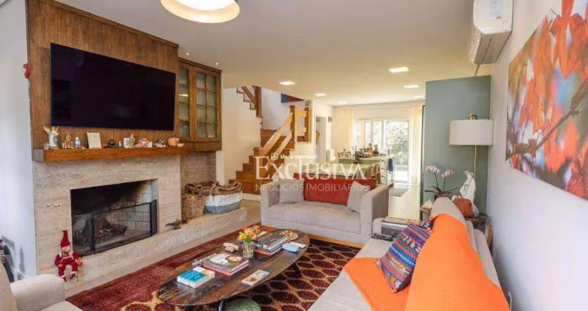 Casa com 3 suítes à venda, 125 m² - condomínio reserva da serra - canela/rs
