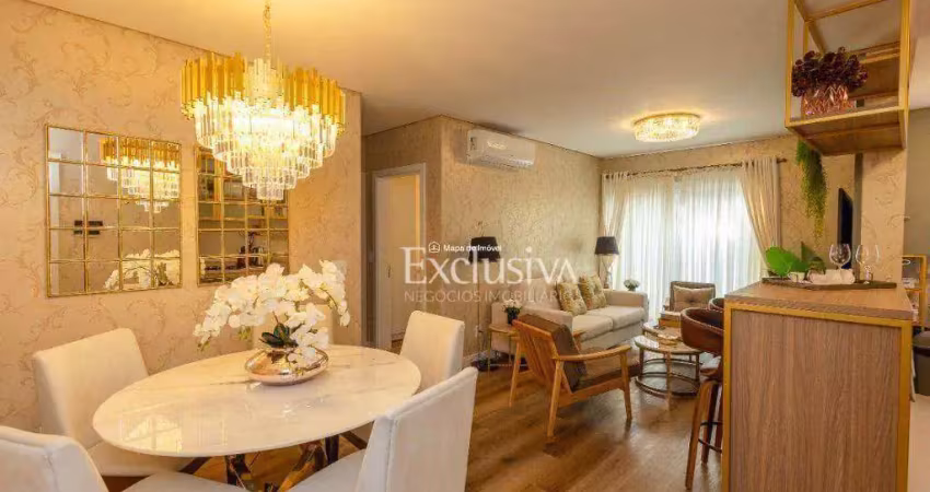 Apartamento com 2 dormitórios à venda, 78 m² - edifício villa olga, bavária - gramado/rs