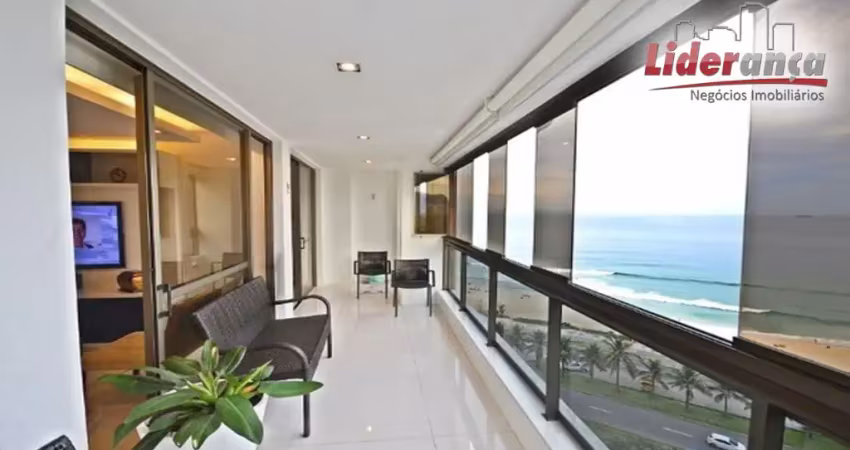 Apartamento 04 quartos, 150 m² porteira fechada com vista cinematográfica da praia da barra da tijuca