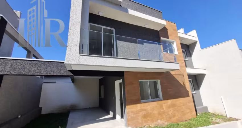 Sobrado moderno com terraço e alto padrão próximo ao shopping