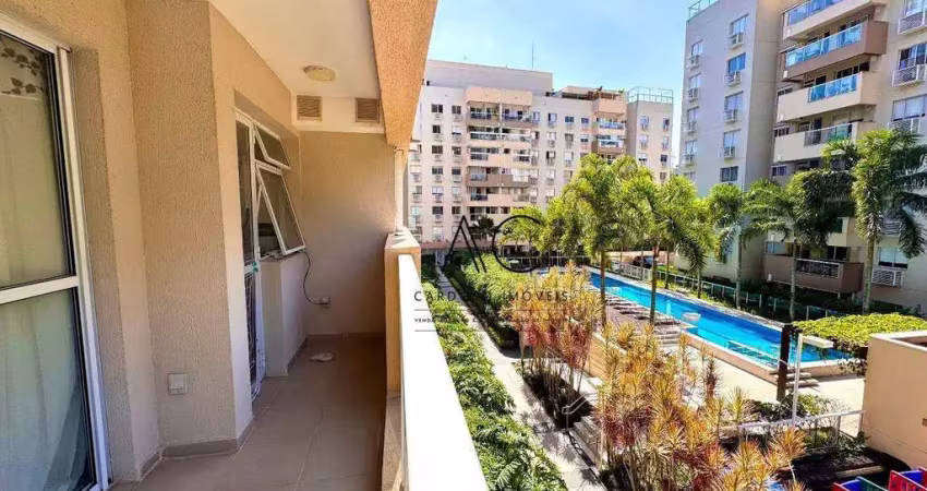 2qts c/suite - mobiliado - ônibus até jardim oceânico (luar do pontal) recreio dos bandeirantes