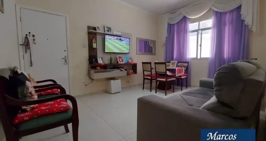 Apartamento térreo com 2 dormitórios no embaré (modernizado)
