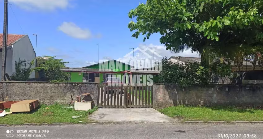 Terreno contendo uma casa para venda, praia de leste, pontal do parana - pr