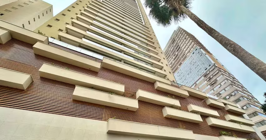 Apartamento 3 suítes com sala estendida nascente andar alto perto parque flamboyant no jardim goiás