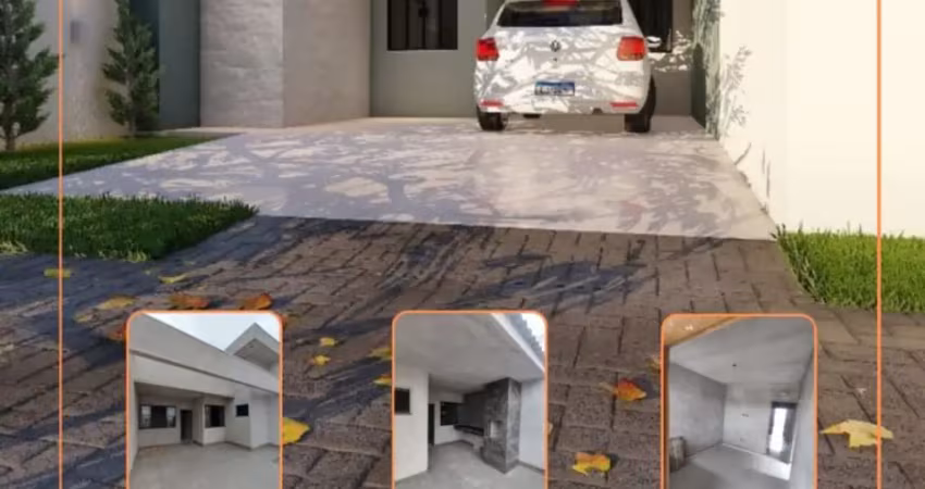 Majestosa casa no ecovalley pe direito alto 03 quartos 02 banheiros  aceita financiamento - sarandi-pr