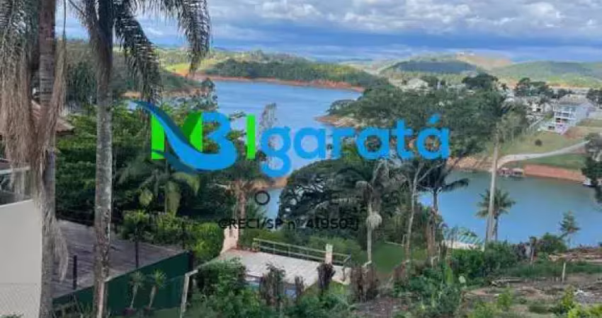 Excelente terreno com vista para a represa em condomínio fechado em igaratá - sp