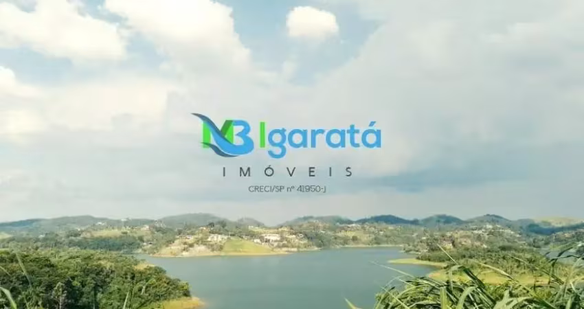 Excelente terreno com vista para a represa em condomínio fechado em igaratá - sp